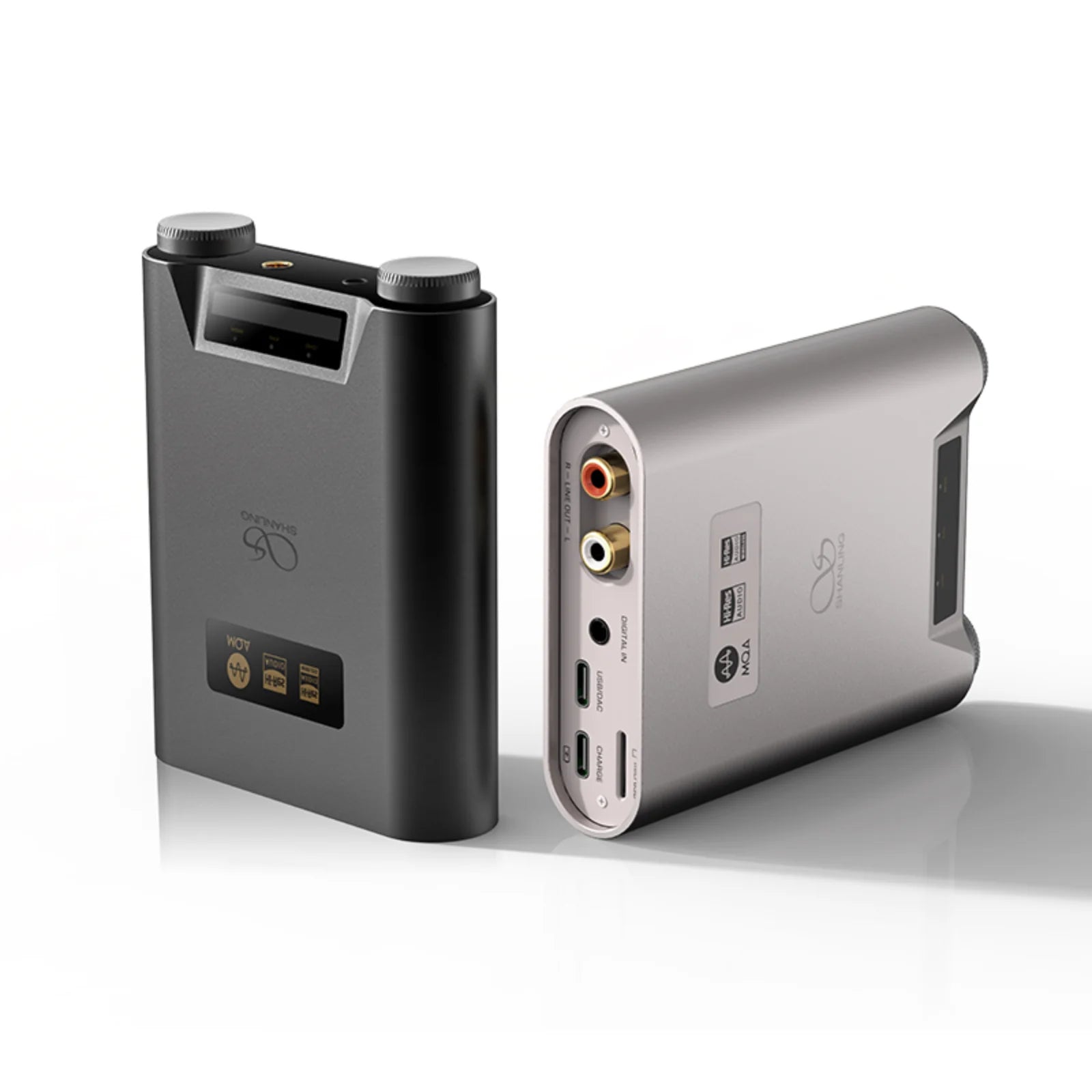 Shanling H5 Portable High-Resolution Bluetooth DAC Headphone Amplifier - Perfect for Audiophiles, Travel & Home Listening