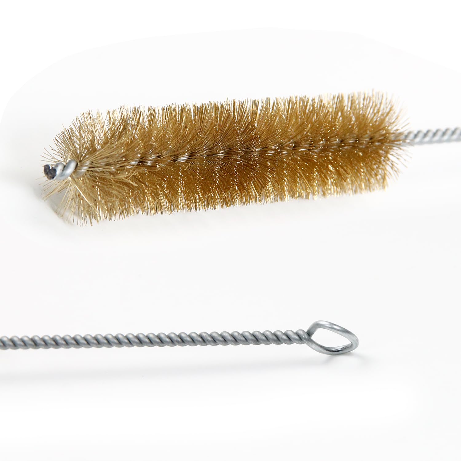 Utoolmart Copper Wire Cleaning Brush Set - 3pcs Spiral Power Tube Brushes for Bottles & Tubes (1.0-inch Diameter, 12-inch Length) - Perfect for Home Brewing, HVAC Cleaning & Plumbing Maintenance