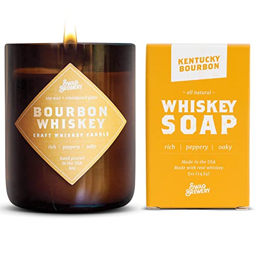 Bourbon Whiskey Candle & Soap
