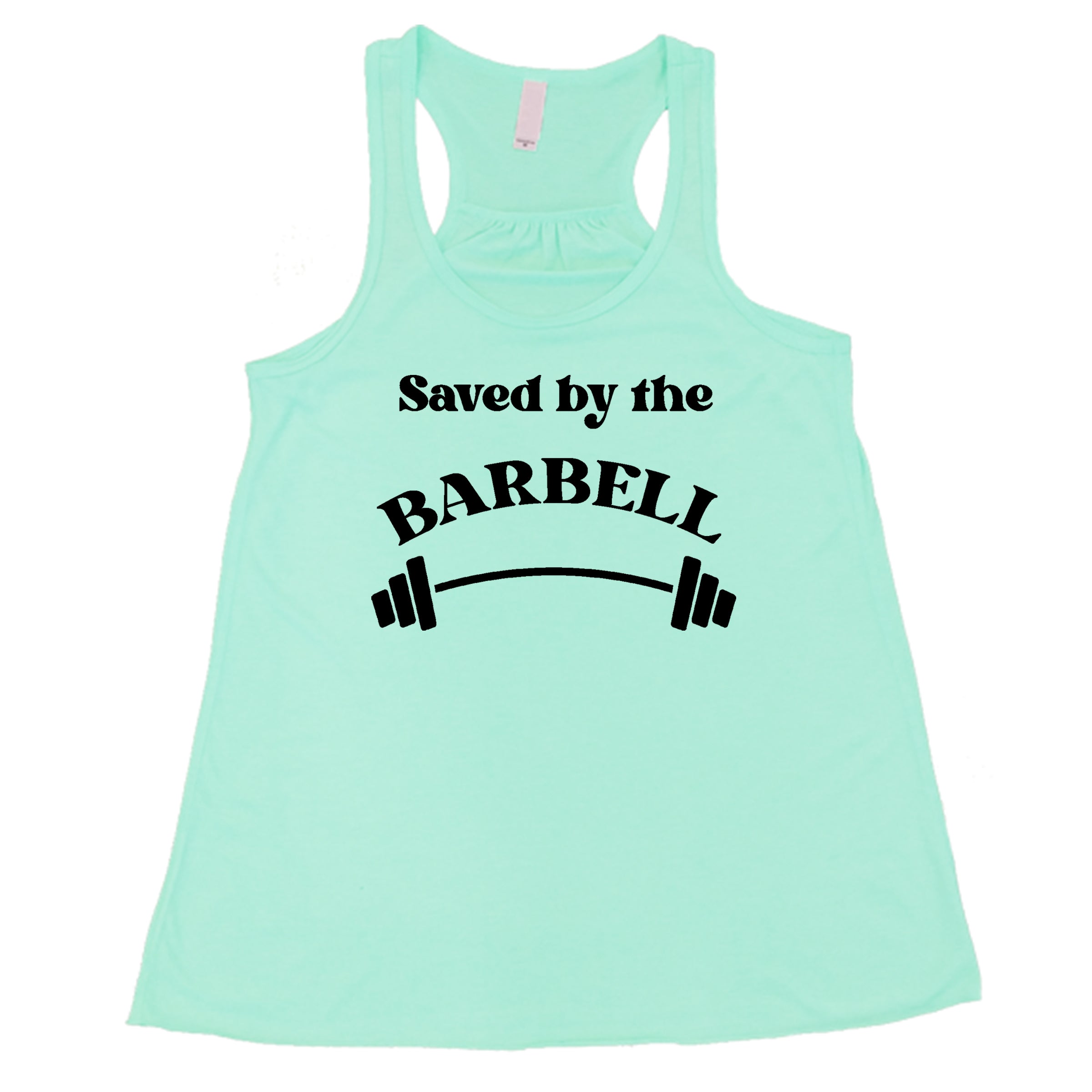Saved By The Barbell Shirt - Gym Workout & Weightlifting Apparel for Men & Women | Perfect for CrossFit, Powerlifting & Fitness Training