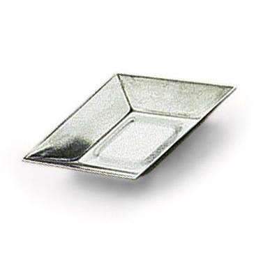 Diamond-Shaped Plain Petit Fours Heavy Tin Molds - Perfect for Baking French Pastries, Wedding Favors & Afternoon Tea Desserts