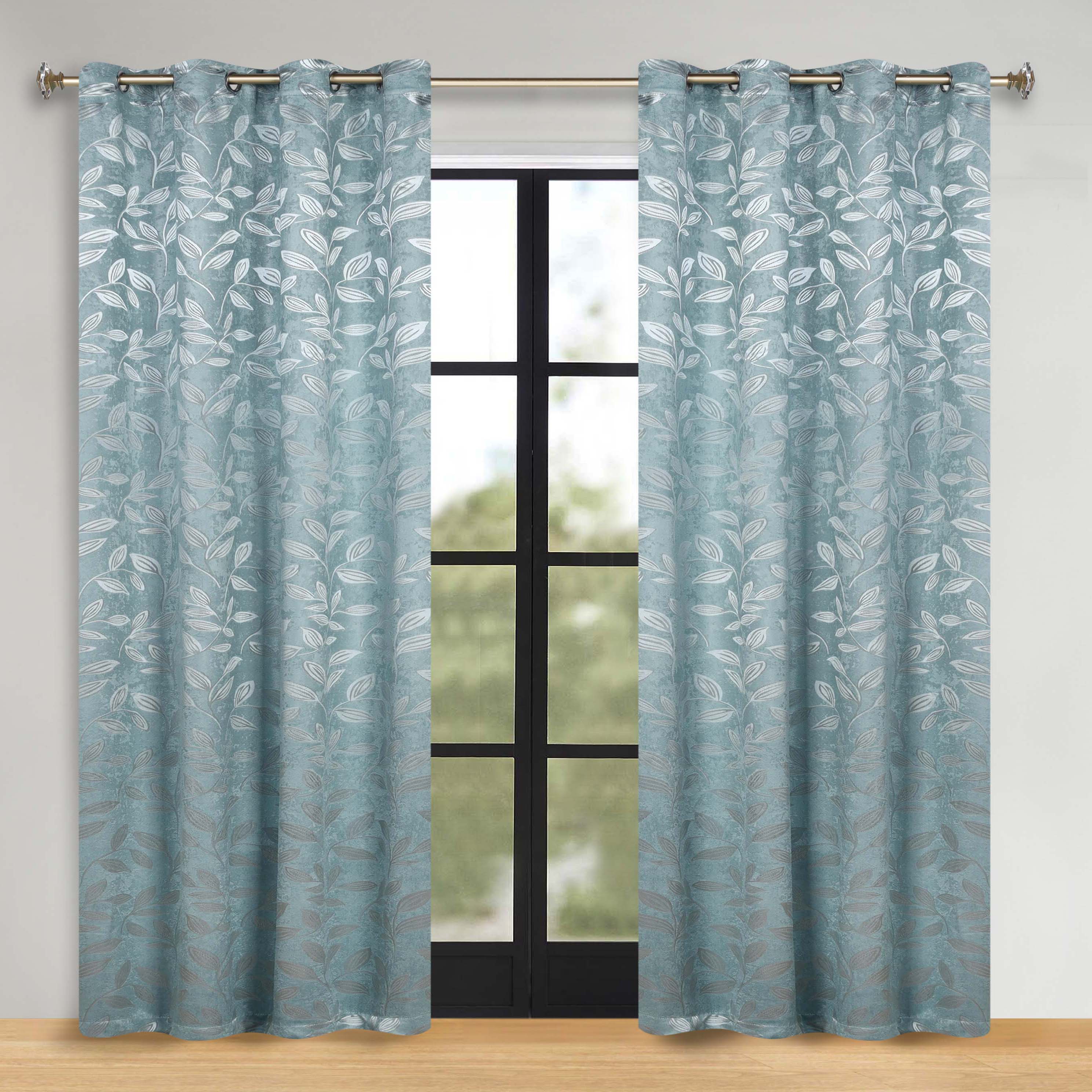 Machine Washable Blackout Curtains Set of 2 - Thermal Insulated Room Darkening Window Drapes for Bedroom & Living Room | Noise Reducing & Energy Saving Home Decor