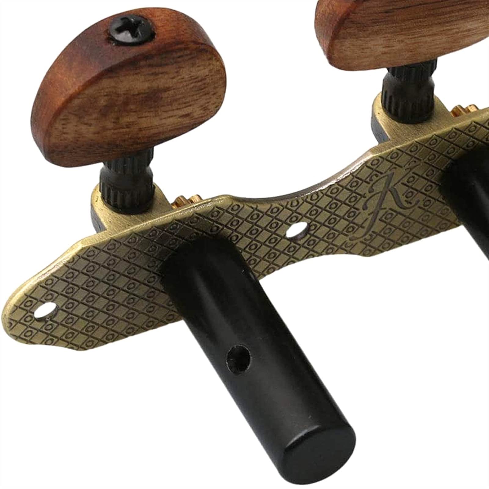 2Pcs Classical Guitar Tuners - Premium Tuning Key Pegs & Machine Heads for Acoustic, Folk & Classical Guitars - Durable Guitar Tuning Knobs for Precise Sound Adjustment - Perfect for Beginners & Professional Musicians (Ideal for Live Performances, Studio Recording & Home Practice)