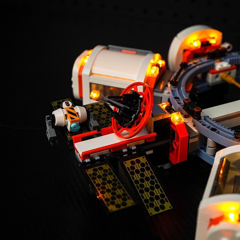 LEGO City Modular Space Station 60433 Light Kit - LED Lighting Set for LEGO Buildings - Perfect for Display & Nighttime Play