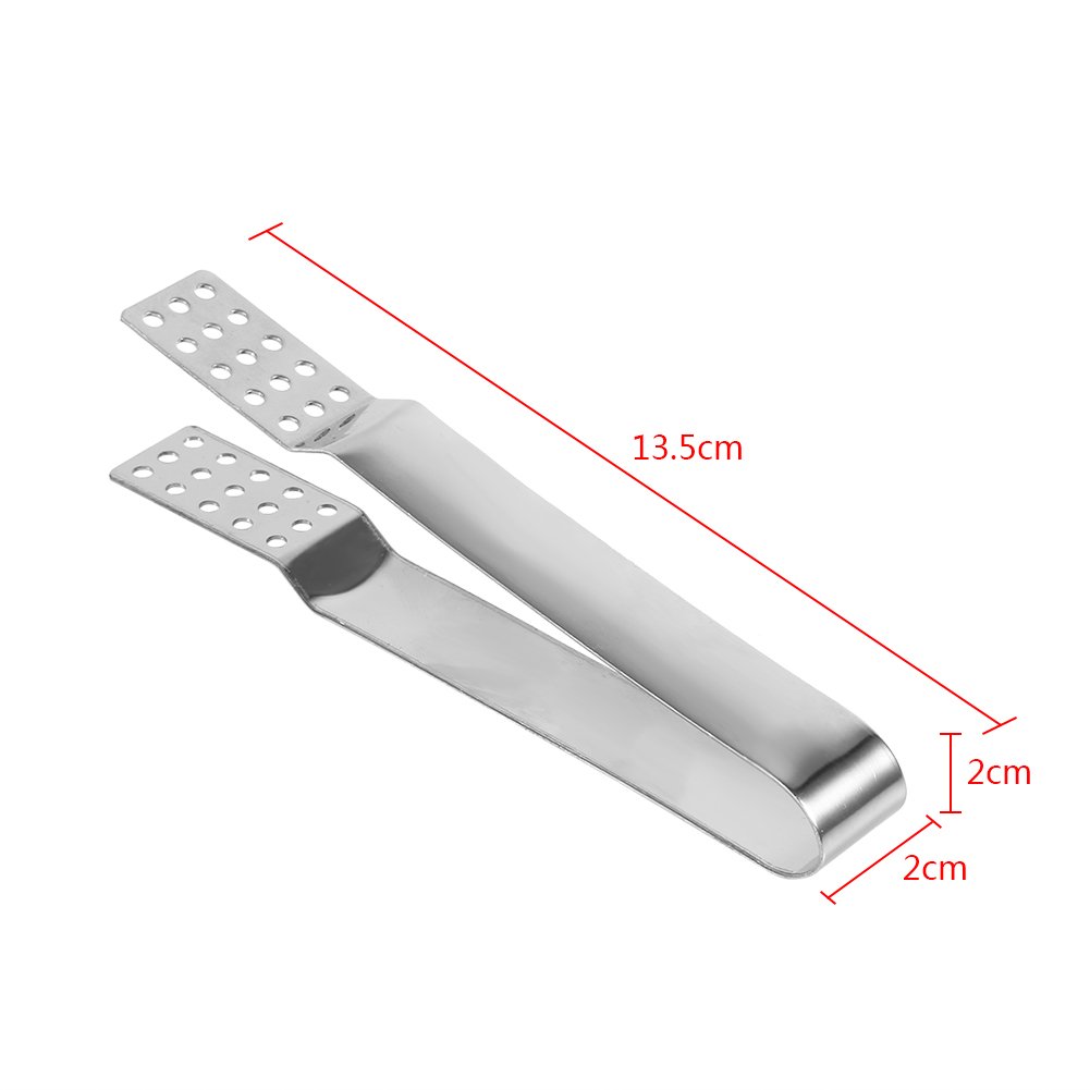 Stainless Steel Kitchen Clamp - 5.31 Inch Multipurpose Clip for Tea Bags, Food, and Kitchen Use - Perfect for Tea Houses, Restaurants, and Home Cooking