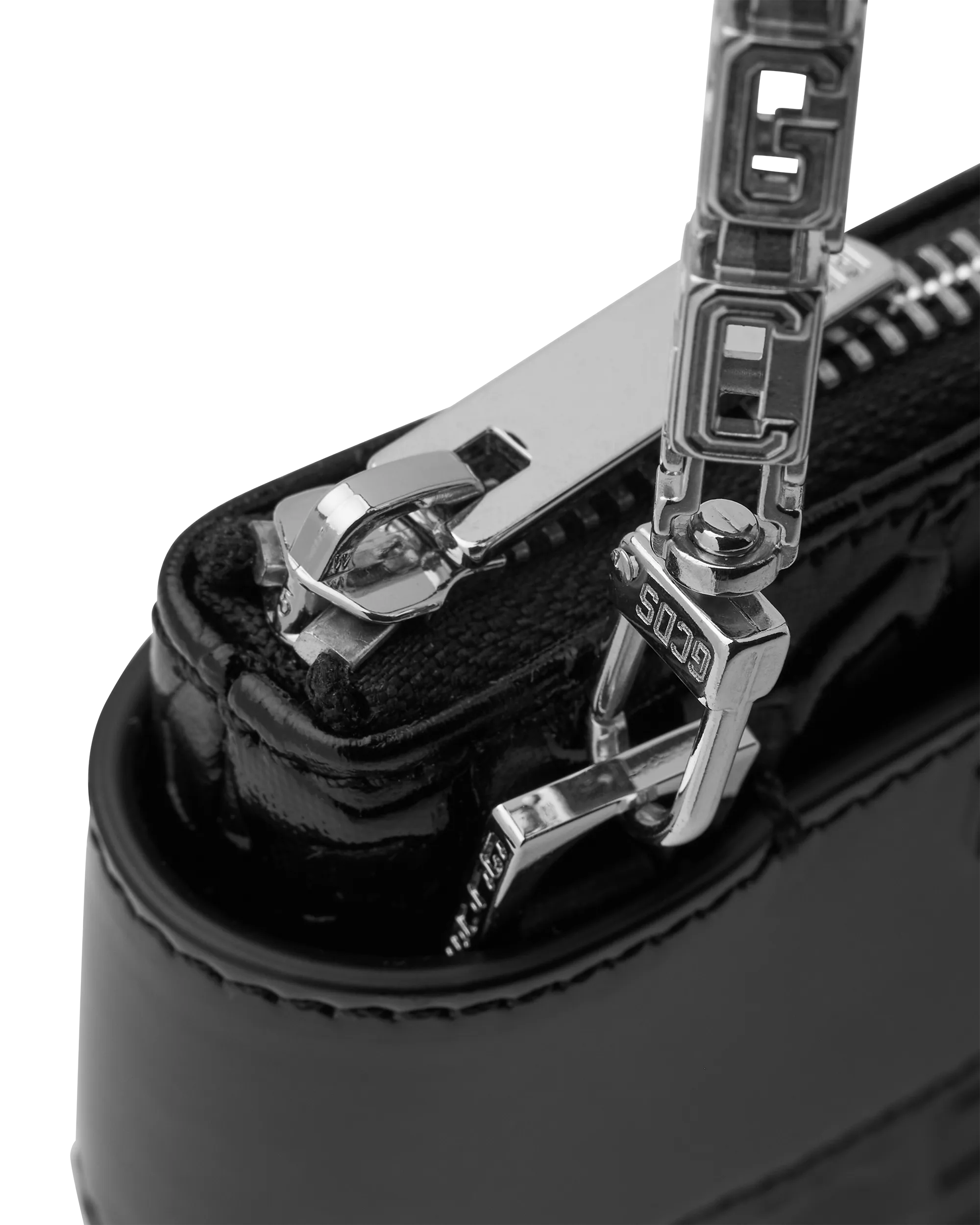 Comma Notte Monogram Crossbody Bag - Stylish Patent Leather Shoulder Purse for Women, Perfect for Work, Travel & Evening Out