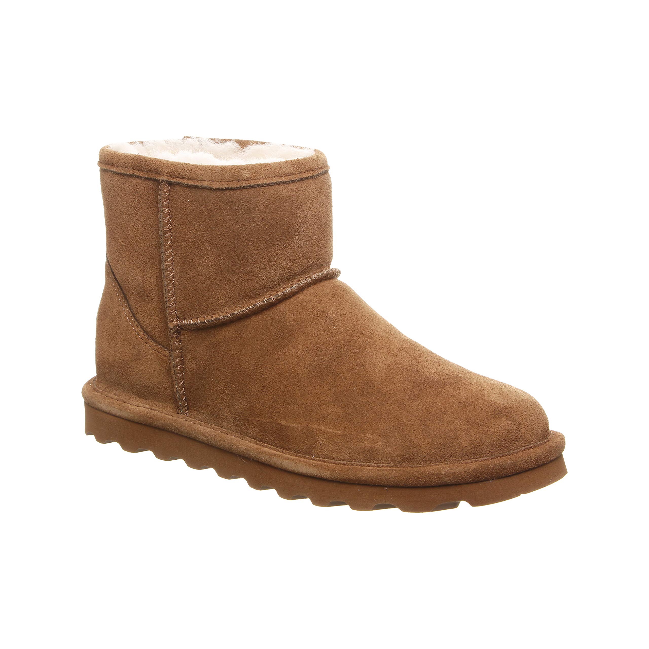 BEARPAW Women's Alyssa Ankle Boots - Slip On Winter Boots for Women in Multiple Colors | Warm & Comfortable Snow Boots | Perfect for Casual Outfits, Winter Hiking & Cold Weather Activities