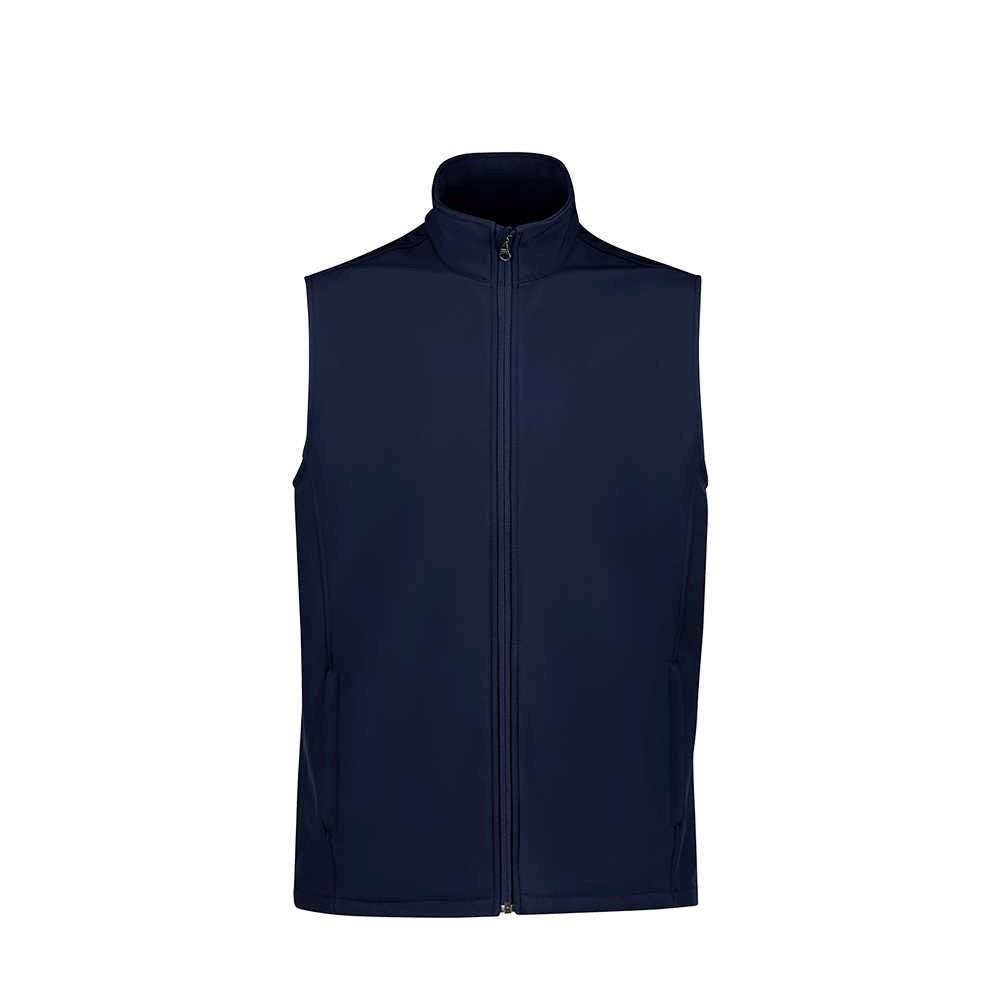 SVA Men's 3K Softshell Vest - Lightweight Water-Resistant Outdoor Jacket for Hiking, Running & Casual Wear