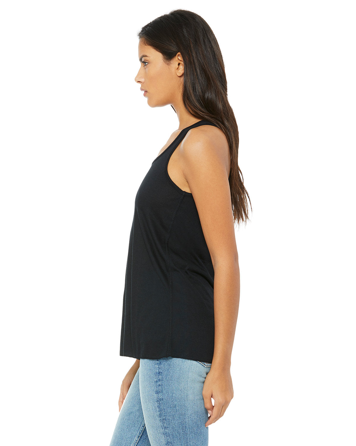 Bella + Canvas B8800 Women's Flowy Racerback Tank Top - Soft & Lightweight Workout Shirt for Yoga, Running & Summer Outfits