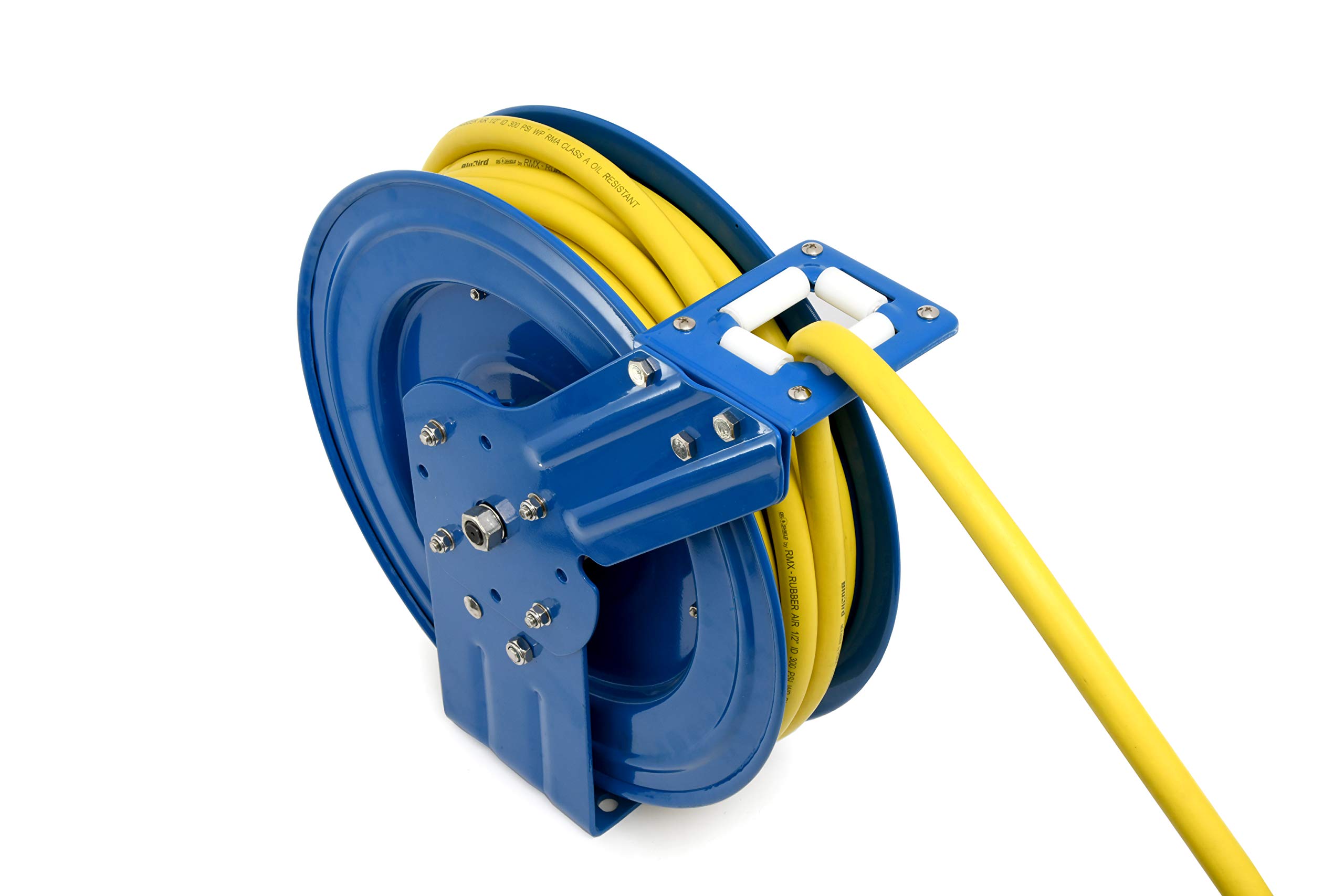 OilShield 18ga Heavy Duty Retractable Air Hose Reel - 1/2