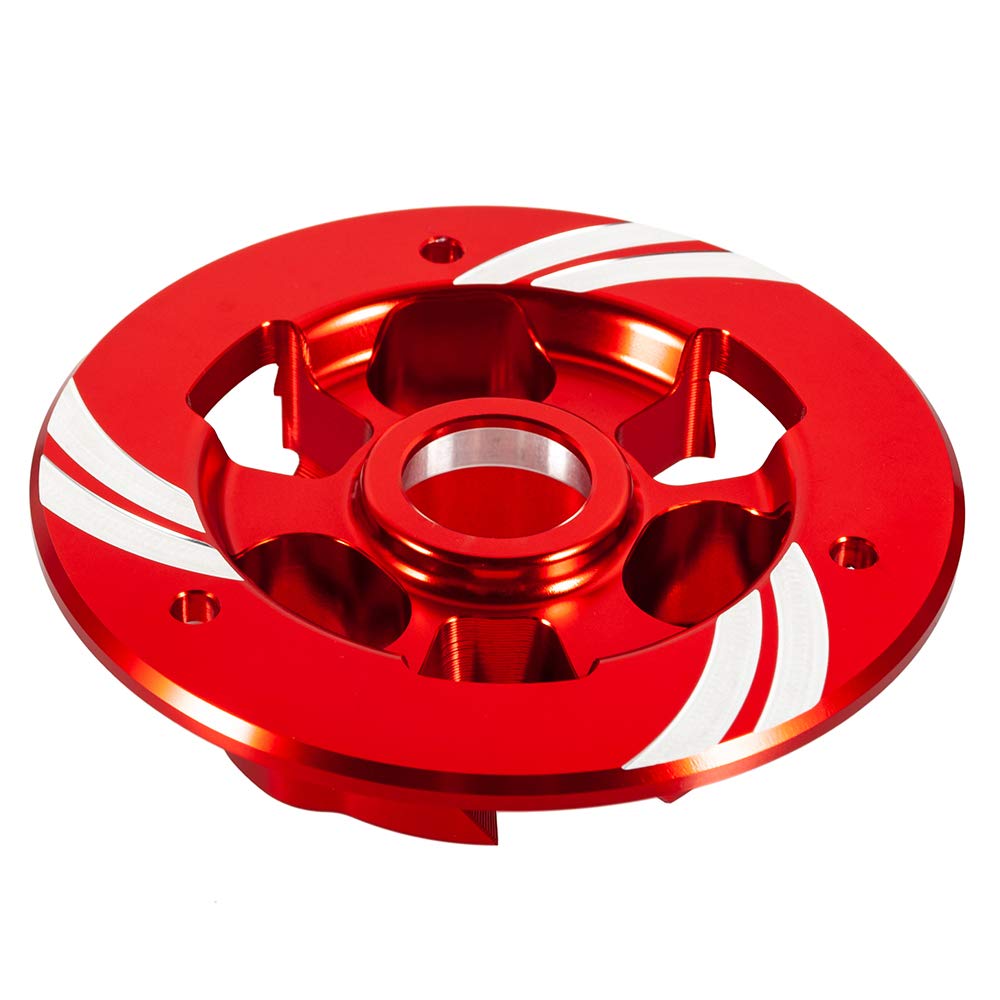 CNC Aluminum Clear Clutch Cover Set for Ducati 959/1199/1299 Panigale (2012-2018) - High-Performance Motorcycle Accessories - Perfect for Track Days & Custom Bike Builds (Black)