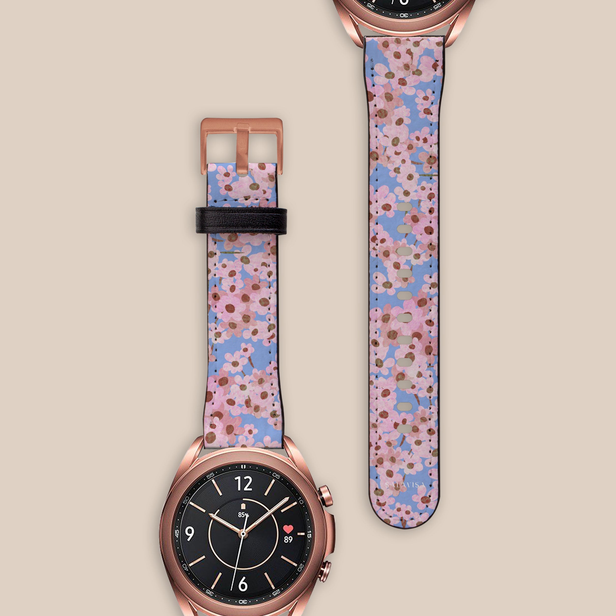 Ditsy Galaxy Watch Band for Women & Men - Stylish & Comfortable Summer Watch Strap for Samsung Galaxy Watch - Perfect for Outdoor Activities, Workouts & Everyday Wear