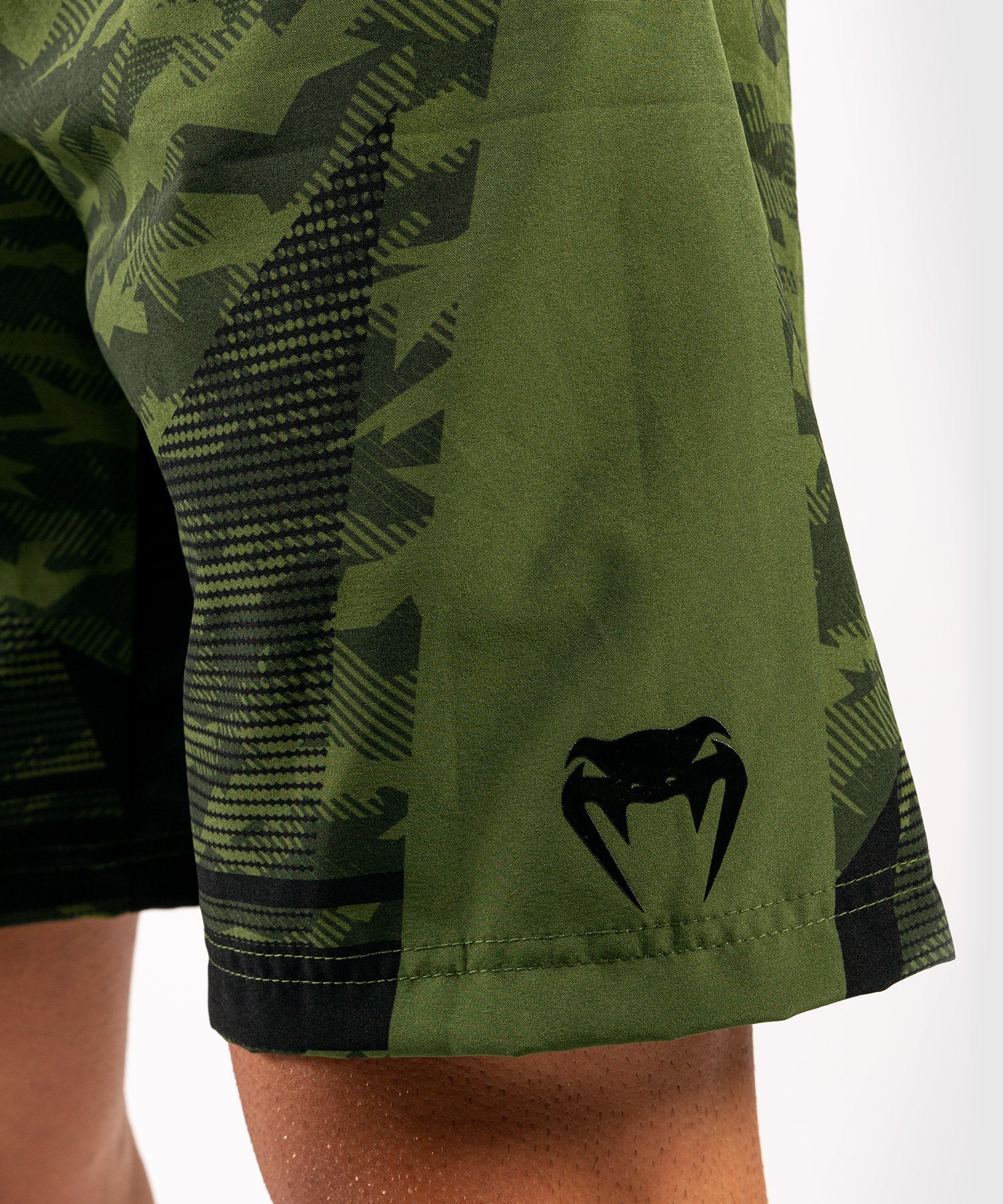 Venum Trooper Sport Shorts - Forest Camo & Black - MMA, Boxing & Training Workout Shorts for Men
