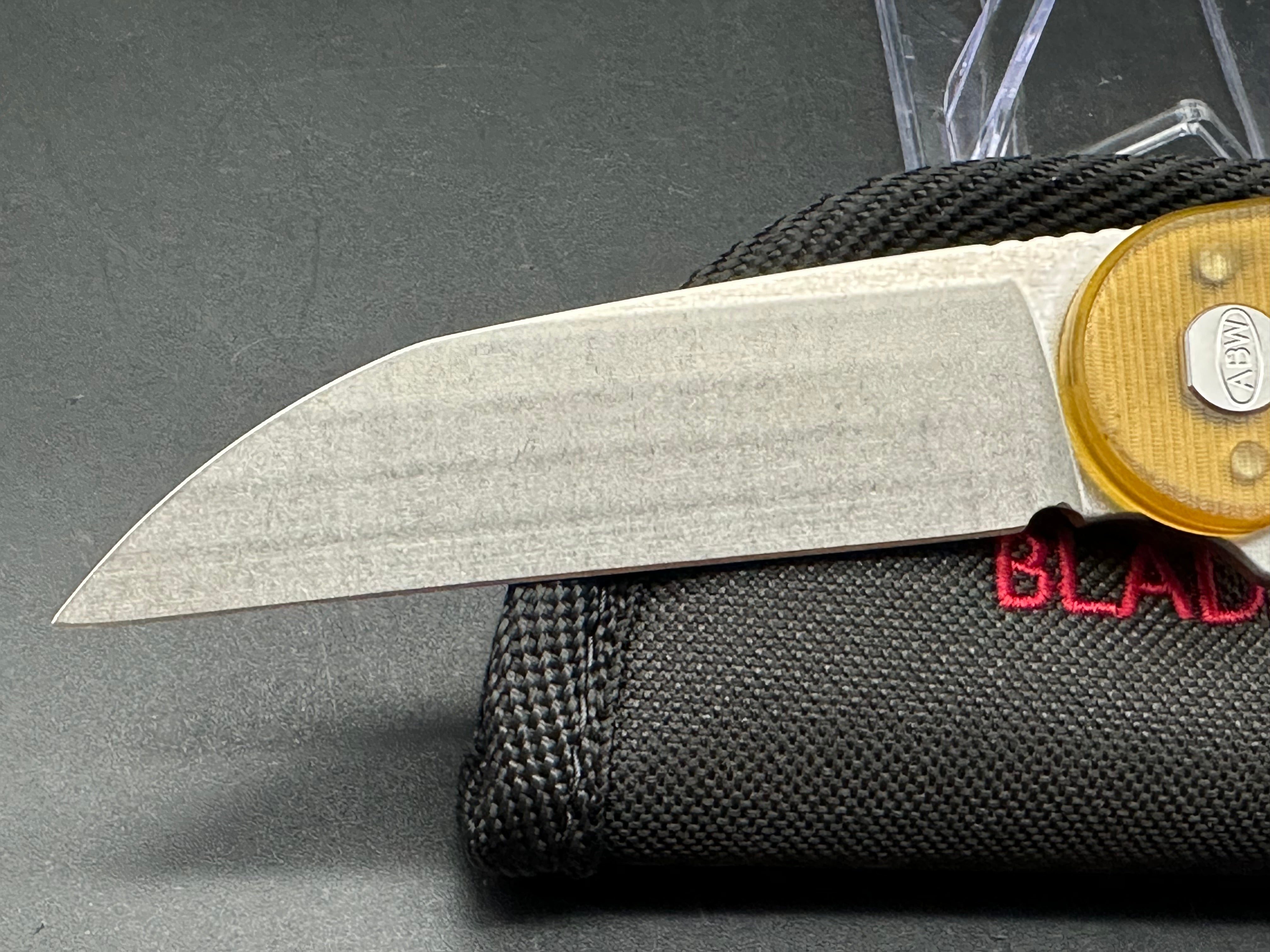 American Blade Works Model 1 V6 Folding Knife with Premium Skiff Bearings - EDC Pocket Knife for Outdoor, Camping & Everyday Carry