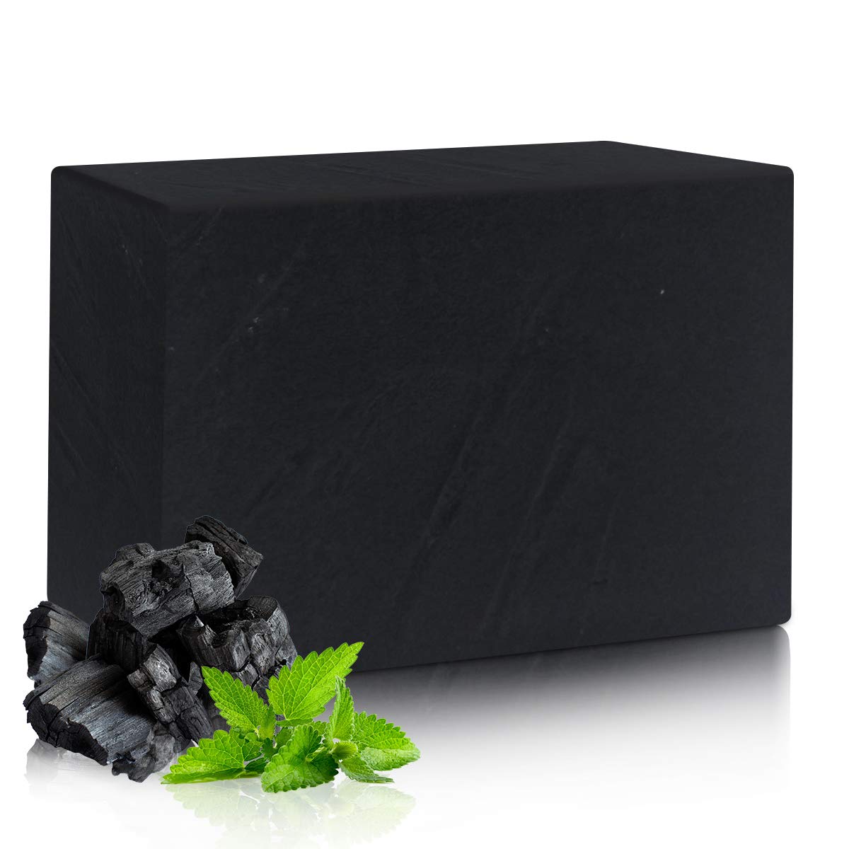 Man Arden Activated Charcoal & Menthol Luxury Handmade Soap - 125g for Deep Cleansing & Detoxifying - Perfect for Men's Skincare & Gift Sets