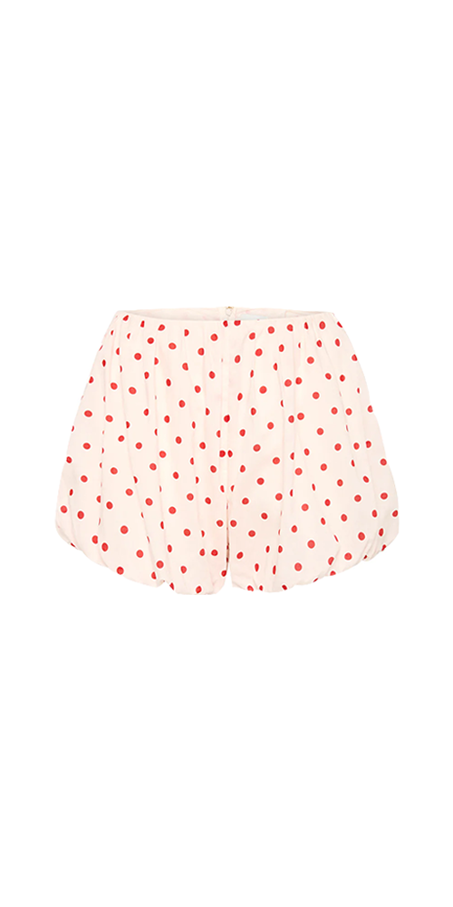 Aurelia Short Petite Polka Dot Dress for Women - Floral Print Mini Dress for Casual Wear, Date Night & Summer Outfits