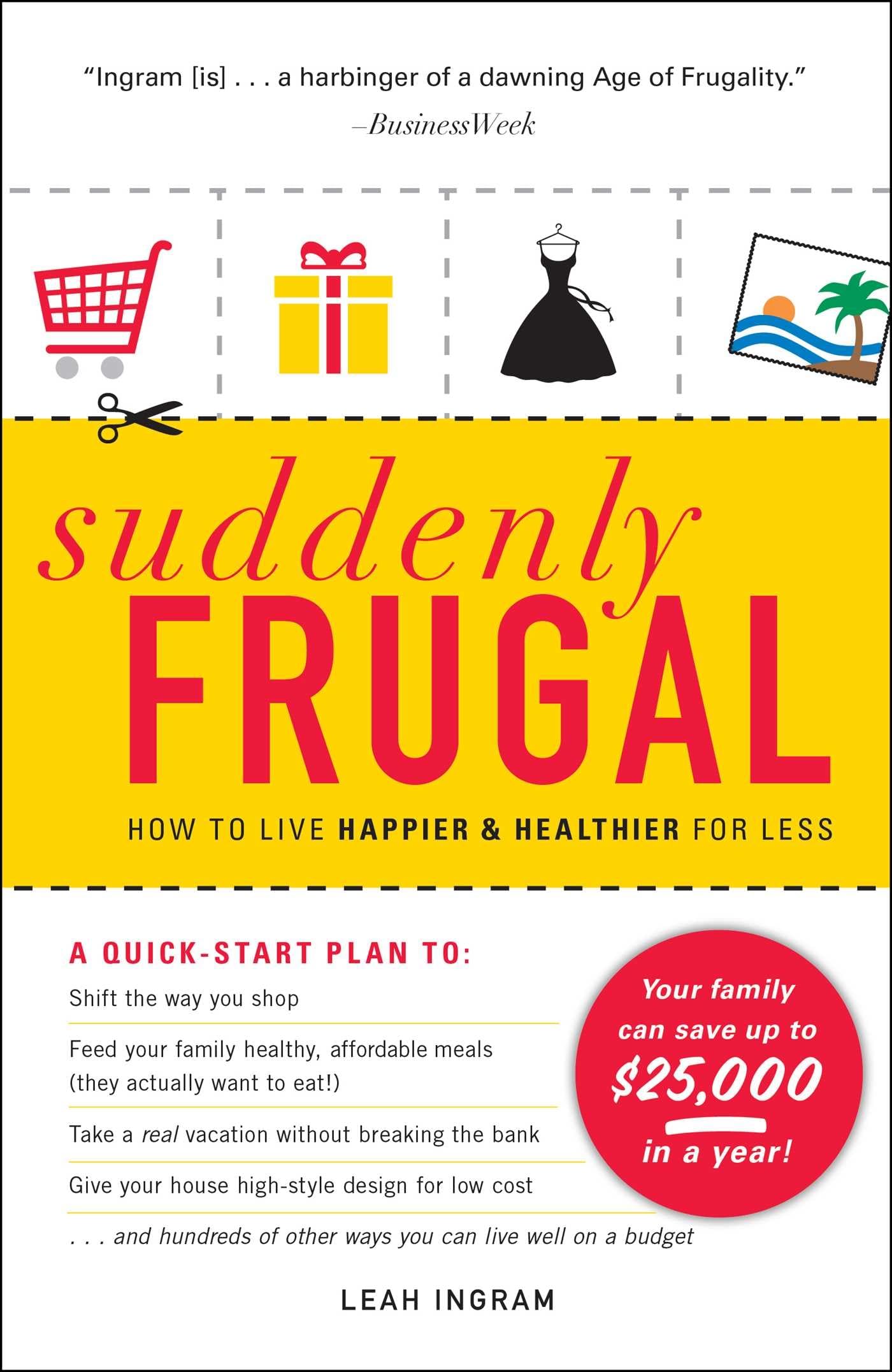 Suddenly Frugal: How to Live Happier and Healthier for Less - Money Saving Tips for Budget Living, Financial Freedom & Sustainable Lifestyle (Home, Family & Personal Finance)