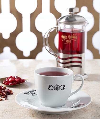 Hafiz Mustafa 1864 Istanbul Pomegranate Fruit Tea - Premium Herbal Tea Blend for Relaxation & Wellness - Perfect Gift for Birthday, Christmas, Anniversary & Tea Lovers - Enjoy Hot or Iced for Afternoon Tea, Office Break or Evening Relaxation