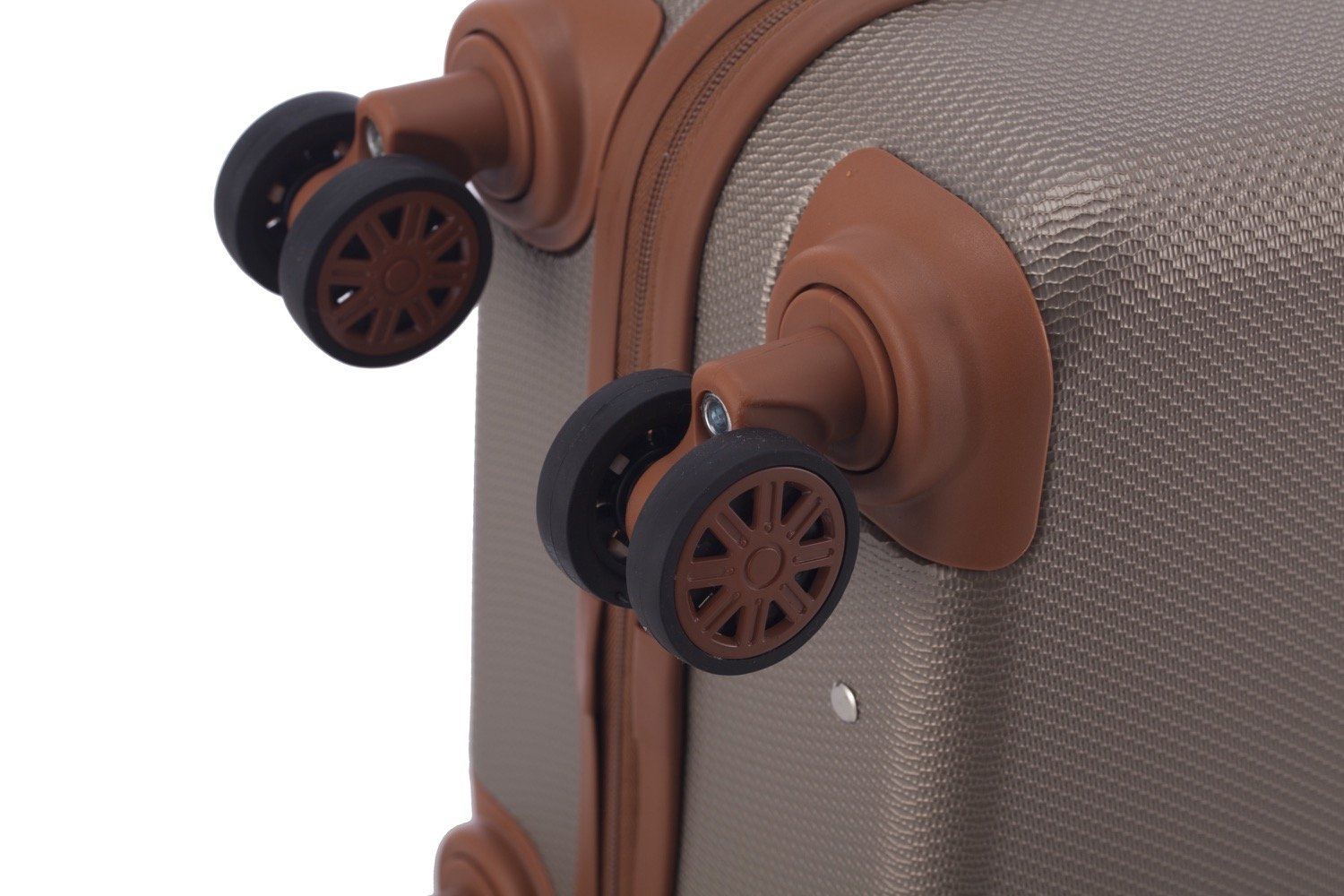 Premium 2-Piece Champagne Luggage Set - Lightweight & Durable Suitcase for Travel, Business Trips & Vacations | Hauptstadtkoffer Collection