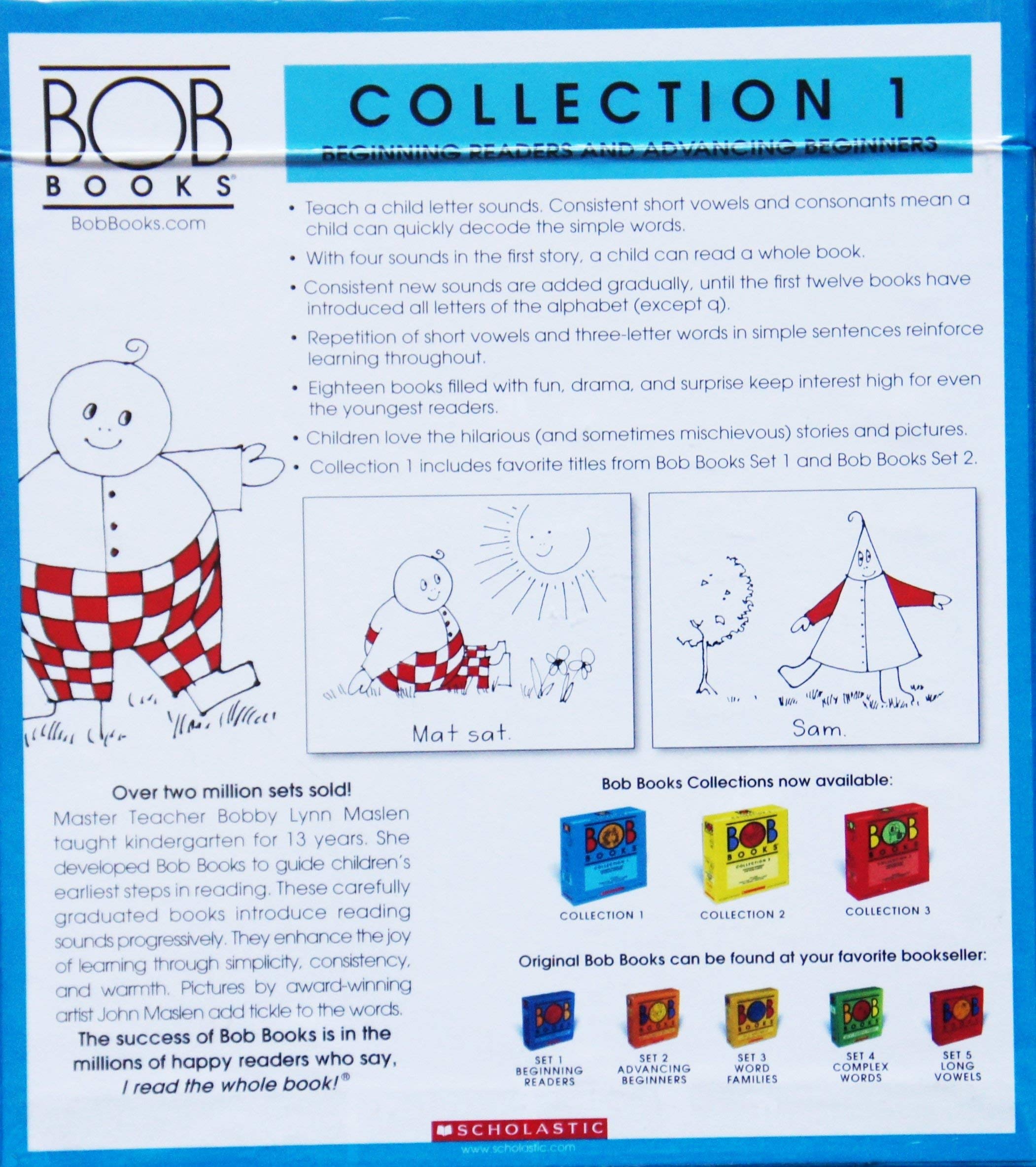 Bob Books Collection 1 - Beginning Readers & Advancing Beginners Set | Learn to Read Books for Kids Ages 4-6 | Perfect for Homeschooling, Classroom & Early Reading Practice