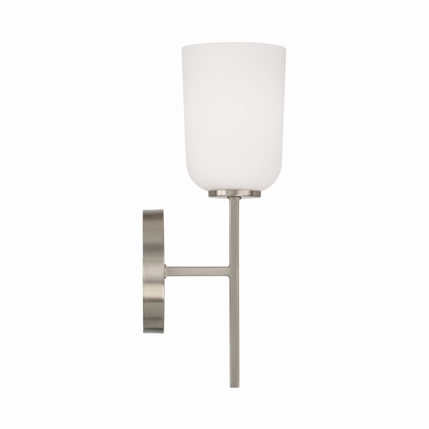 Capital Lighting One Light Wall Sconce - Modern Wall Mounted Light Fixture for Bedroom, Living Room & Hallway Lighting