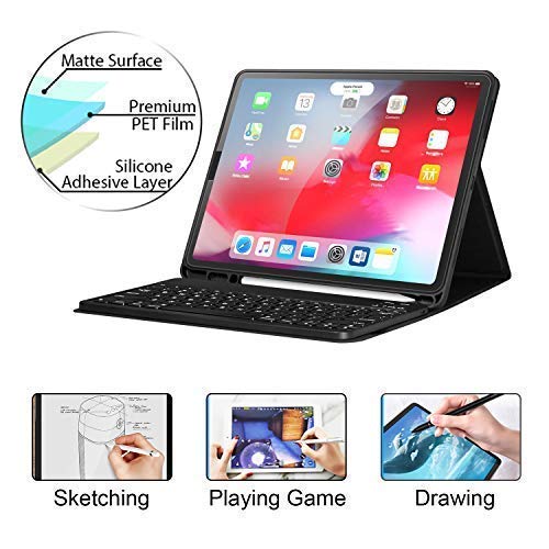 2 Pack Matte Paper Screen Protector for iPad Pro 11 (2022-2018) & iPad Air 5th/4th Gen (10.9 Inch) - Anti Glare, Scratch Resistant - Perfect for Drawing, Note Taking & Eye Protection