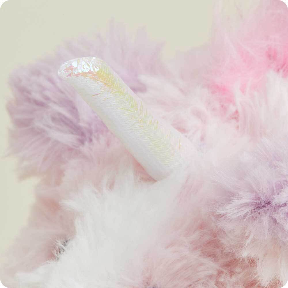 Weighted Heated Unicorn Stuffed Animal - Warmies Plush Toy for Stress Relief & Comfort | Perfect for Anxiety, Sleep Aid & Cold Weather Warmth