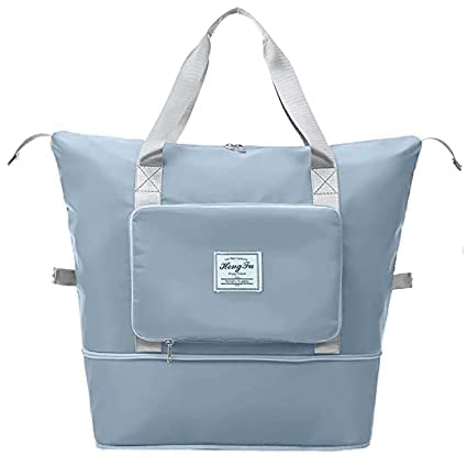 blue pouch bag