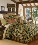 Thomasville La Selva Black Queen Bed Skirt - 15 Inch Drop Dust Ruffle for Luxury Bedroom Decor - Perfect for Platform Beds & Box Springs