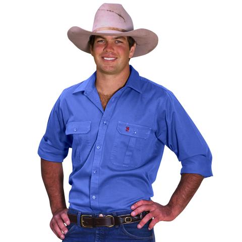 Lightweight Ocean Full Button Shirt for Men - Casual Wear, Beach Outfits & Summer Fashion