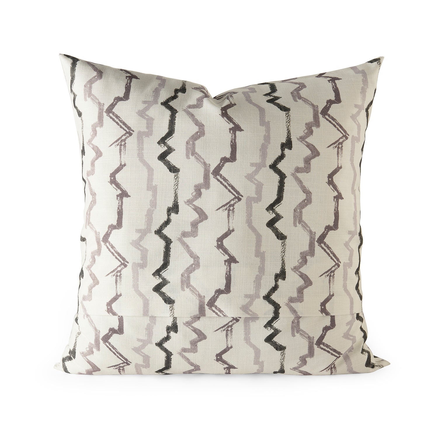 Abstract Textured Printed Cotton Cushion Covers - Bark Brown Set of 2 | Modern Home Decor for Sofa, Bed & Living Room | Soft & Durable Throw Pillow Cases