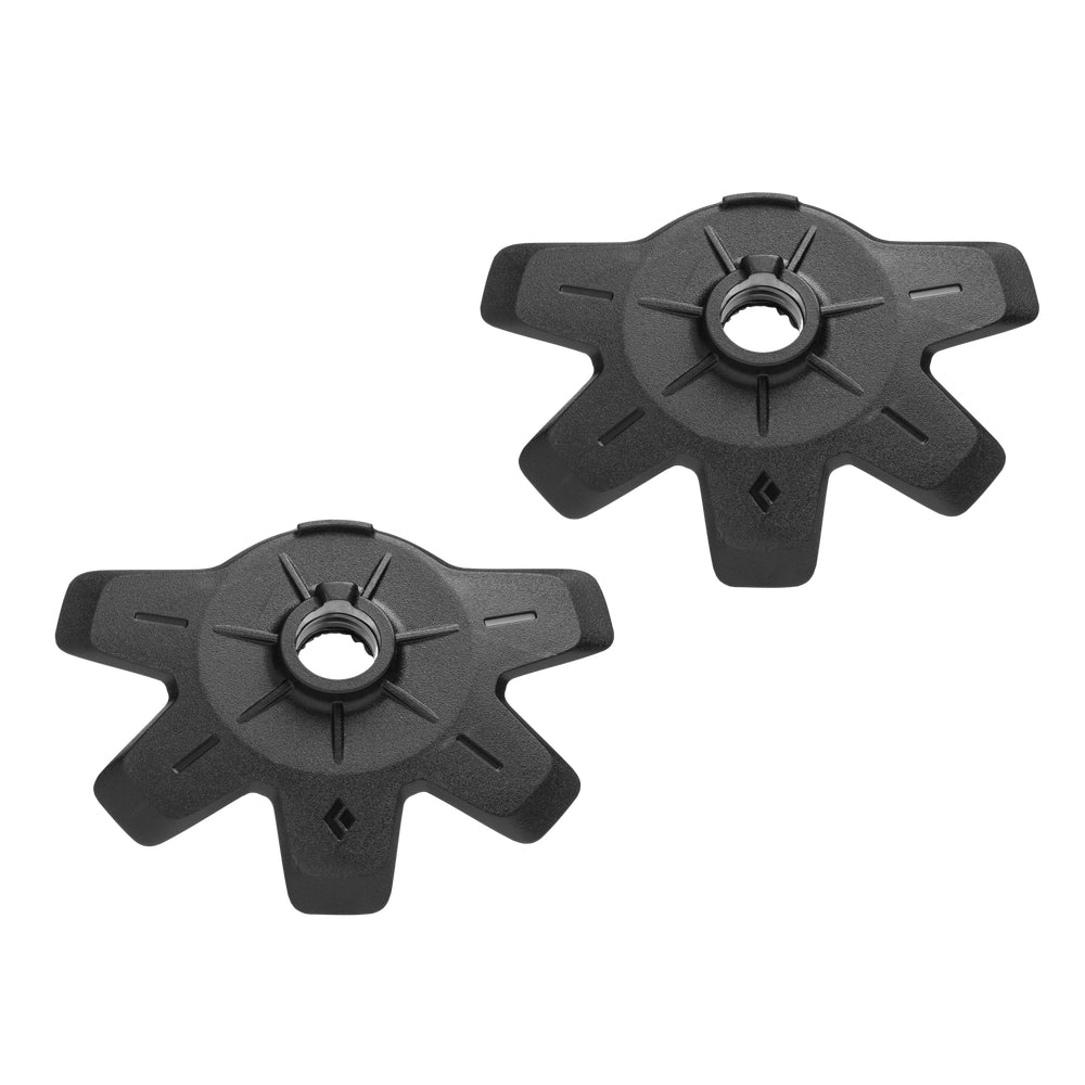 Black Diamond 3/4 Indexed Powder Baskets - Lightweight Aluminum Snowboard/Ski Powder Baskets for Deep Snow Riding & Backcountry Adventures