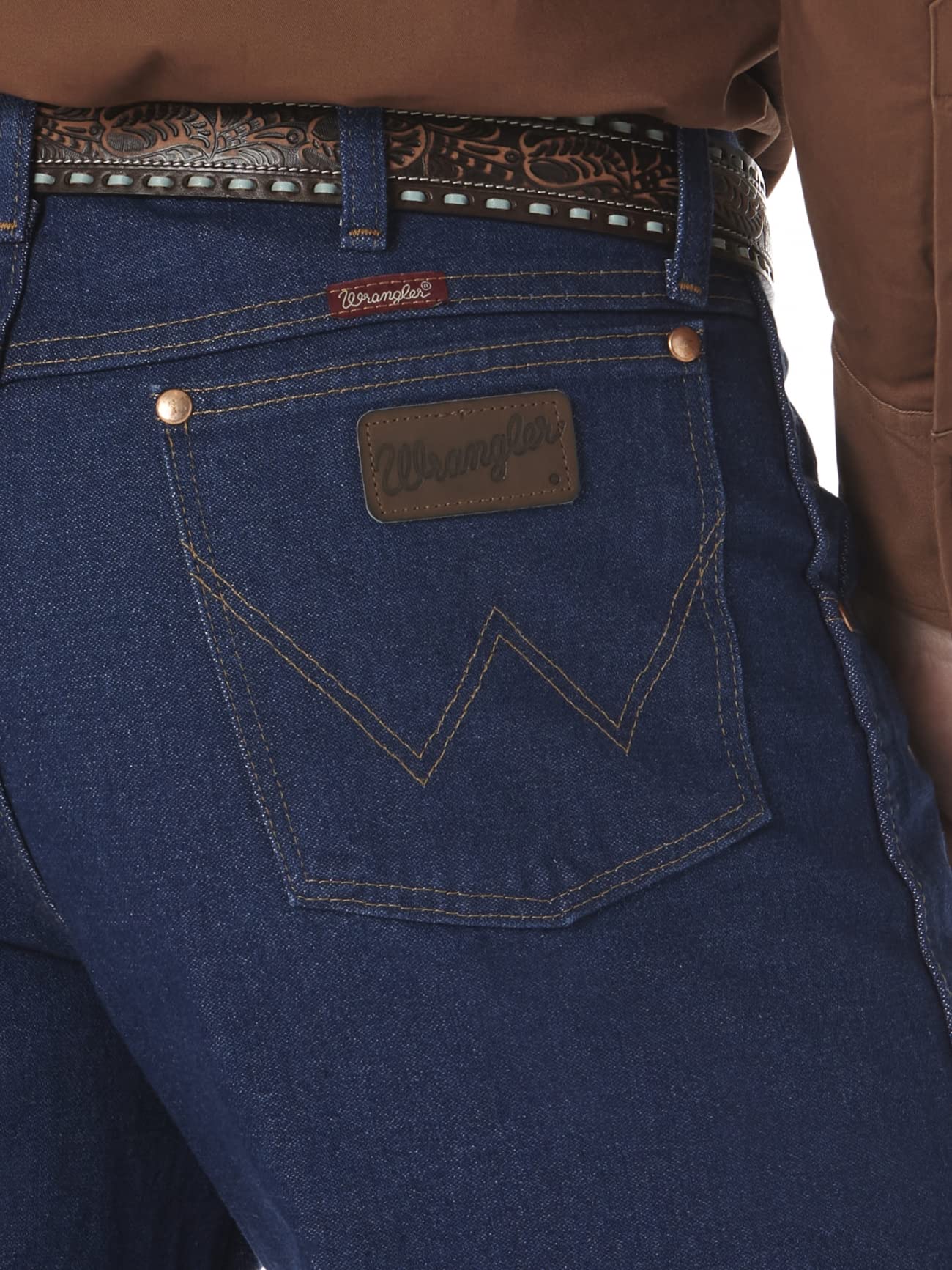 Wrangler Men's Cowboy Cut Relaxed Fit Jeans - Classic Denim Pants for Western Style & Comfort | Perfect for Ranch Work, Rodeo & Casual Wear