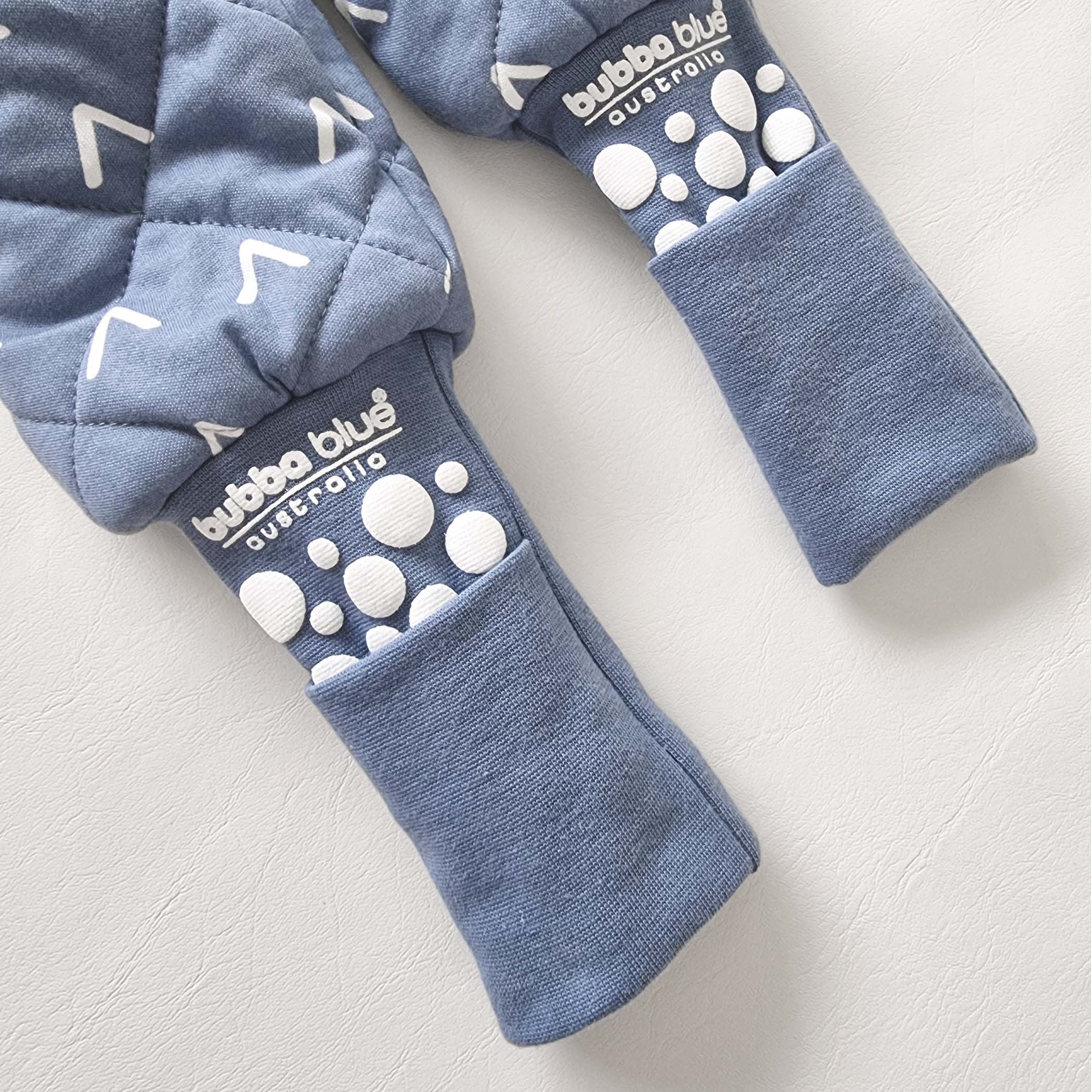 Nordic 2.5 TOG & 3.5 TOG Baby Sleep Suit and Convertible Sleep Bag Bundle - Soft Denim Fabric for Cozy Infant Sleepwear - Perfect for Nursery, Daycare and Travel