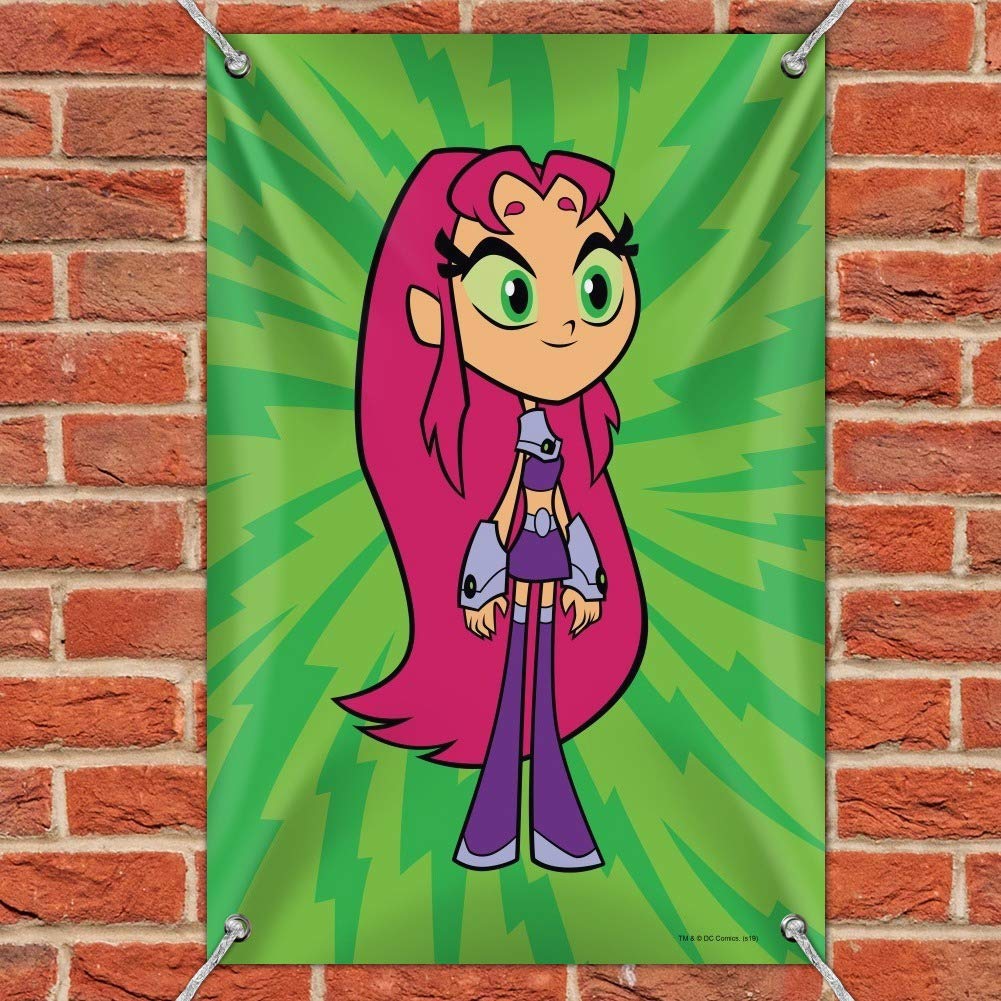 Teen Titans Go! Starfire Themed Home & Office Decor Sign - Perfect for Bedroom, Gaming Room, and Superhero Fan Gifts