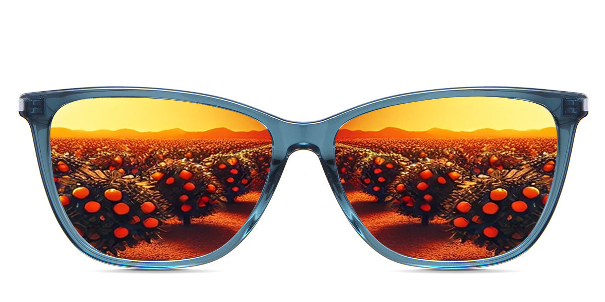 Ophelia Women's Prescription Sunglasses - UV Protection, Polarized Lenses for Driving, Outdoor & Fashion Use