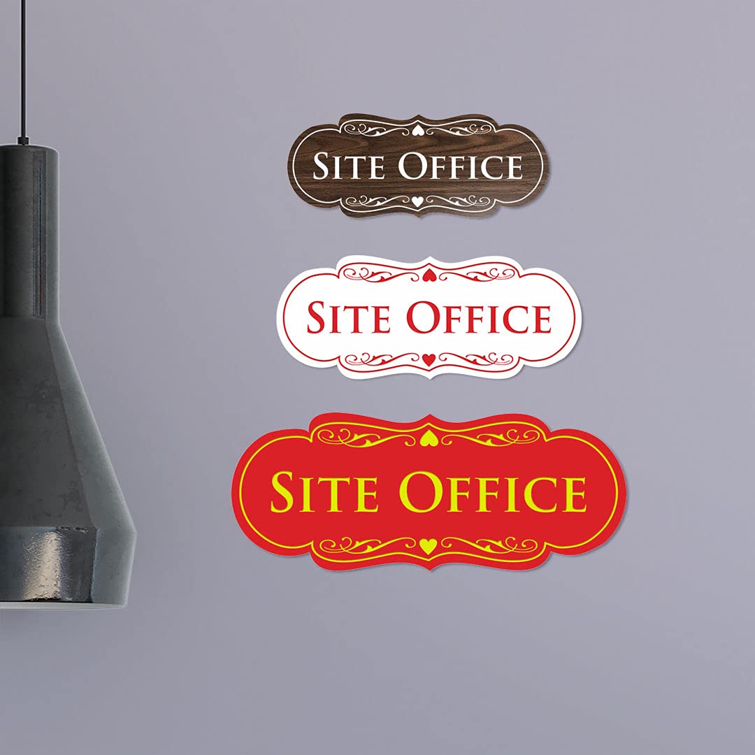 ByLITA Designer Office Sign - Black & Gold Medium Size - Perfect for Corporate Offices, Reception Areas, and Professional Workspaces
