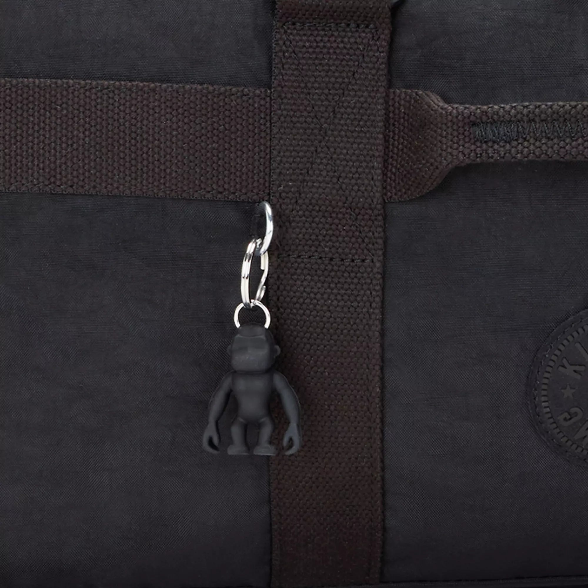 Kipling Jonis Medium Laptop Duffle Backpack - Black Noir | Water-Resistant Work & Travel Bag for Men & Women | Perfect for Office, Commute & Weekend Getaways