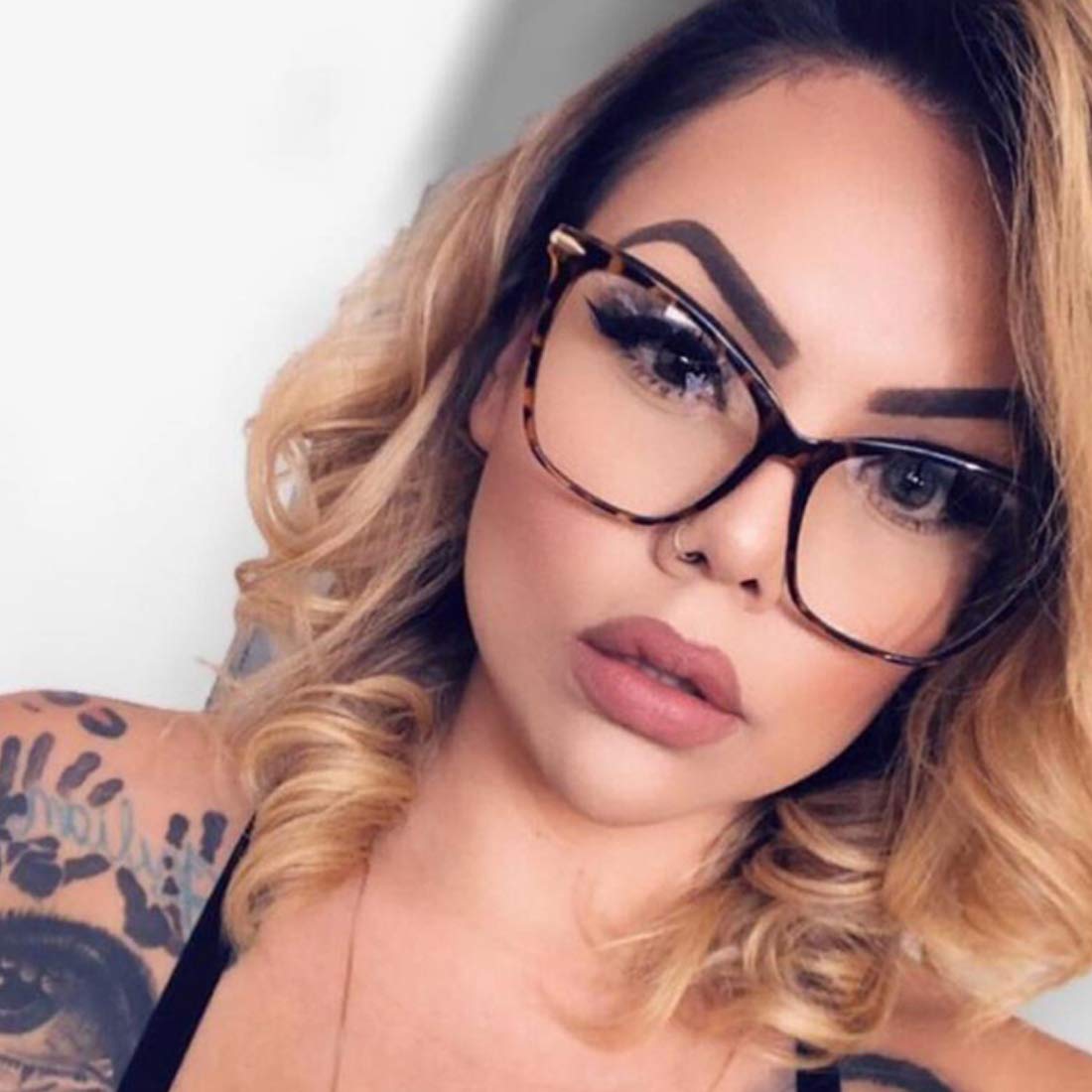 Blue Light Blocking Glasses for Women & Men - Anti Eyestrain Gaming & Computer Glasses for Work & Screen Time