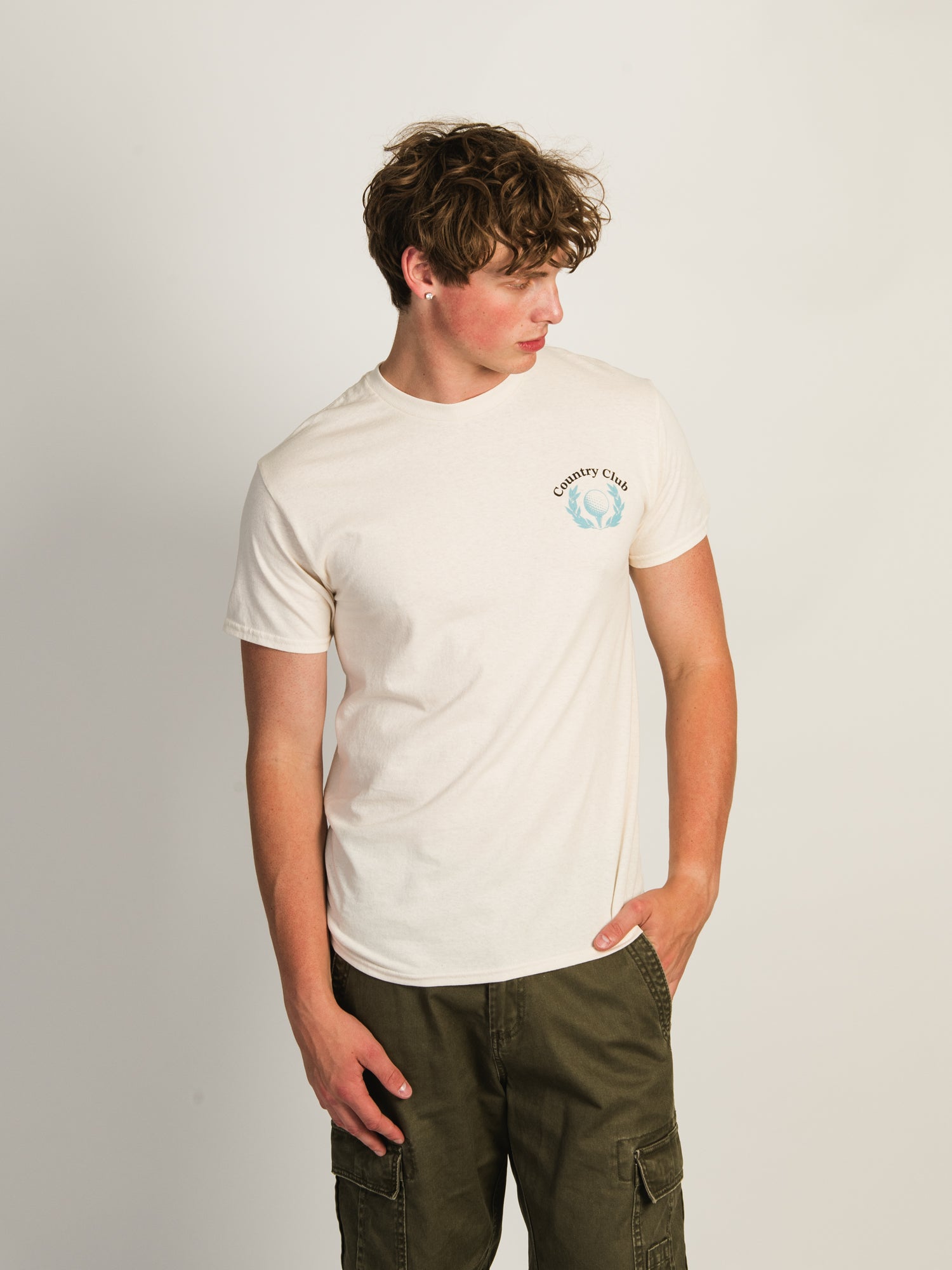 Country Club T-Shirt for Men & Women - Premium Cotton Golf Polo Shirt - Perfect for Golf Outings, Casual Wear & Country Club Events