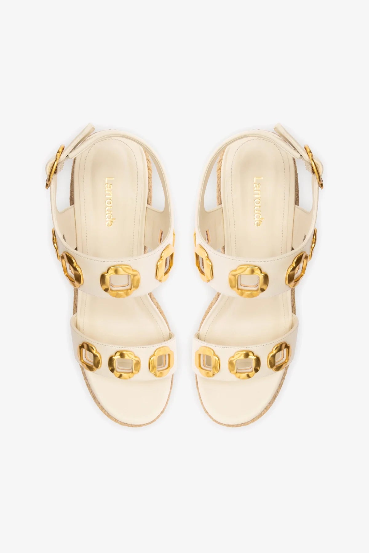 Milan Ivory Leather Espadrilles - Comfortable & Stylish Women's Casual Shoes for Summer, Beach, and Everyday Wear
