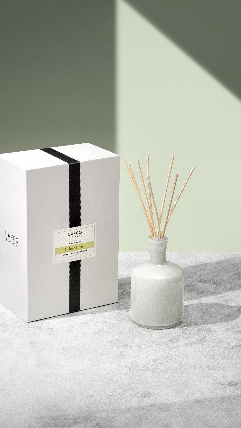 LAFCO Celery Thyme Scented Candle Collection - Aromatherapy Home Decor for Relaxation & Stress Relief | Perfect for Living Room, Bedroom & Bathroom
