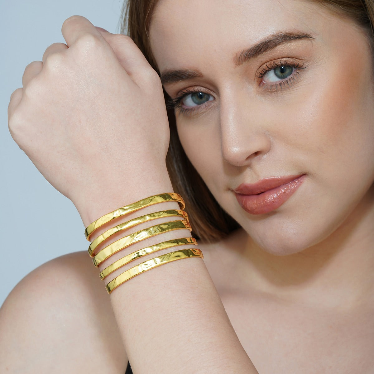 Stylish Bold Bash Statement Cuff Bracelet - Fashion Jewelry for Women - Perfect for Parties, Weddings & Special Occasions