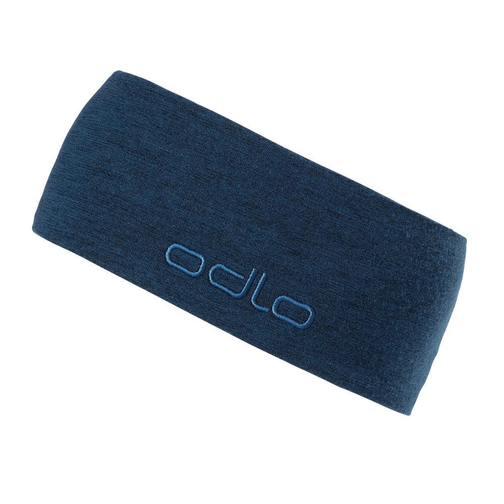Odlo Revelstoke PW Merino Headband - Warm & Breathable Wool Headband for Running, Skiing & Winter Sports - Perfect for Cold Weather Outdoor Activities