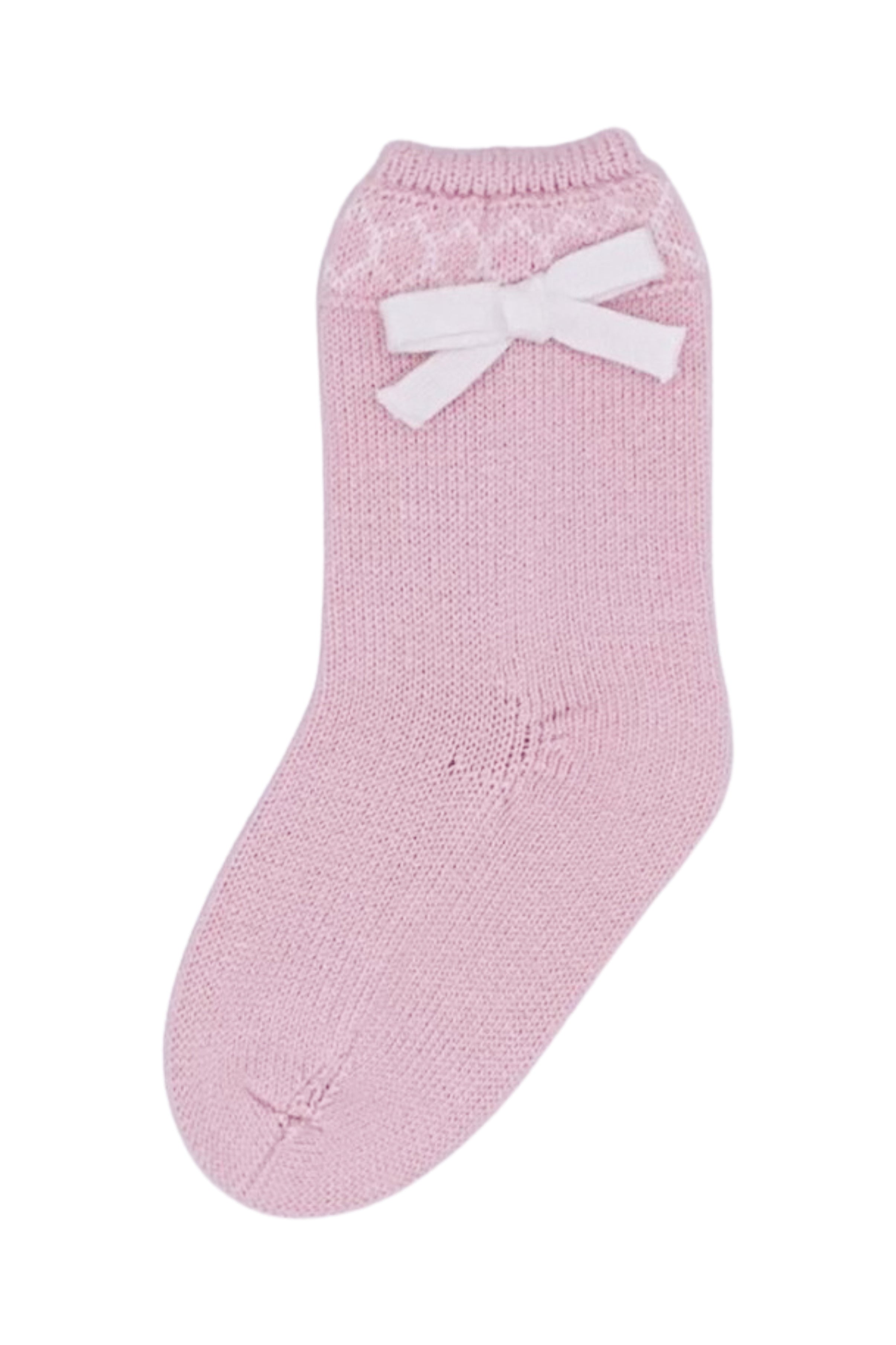 Baby Pink Knee High Socks for Girls - Soft Cotton Stretchable Comfortable Socks for School, Sports & Everyday Wear