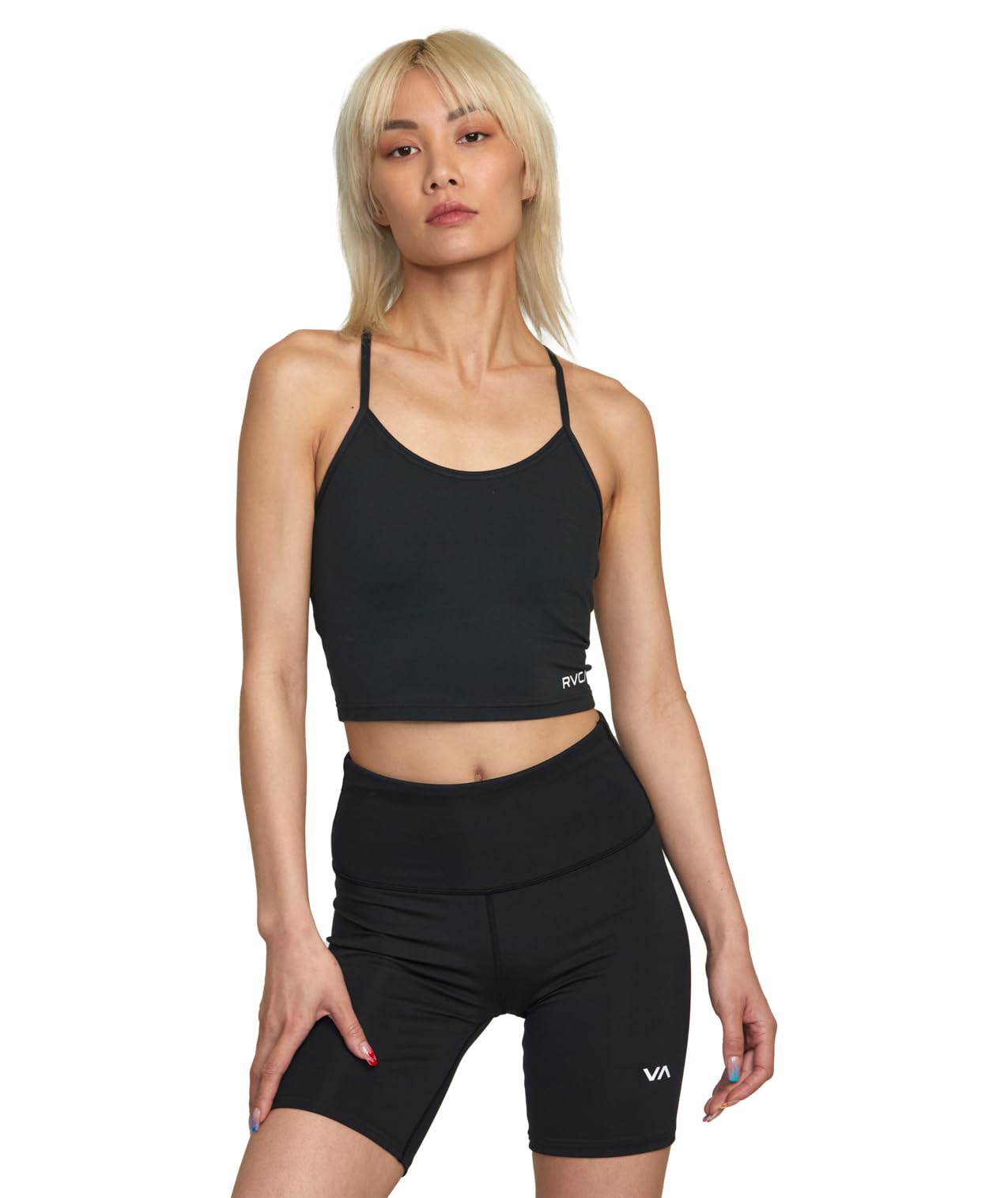 RVCA Women's Sport Athletic Tank Top - Breathable Workout Shirt for Yoga, Running & Gym - Moisture Wicking Activewear Tops