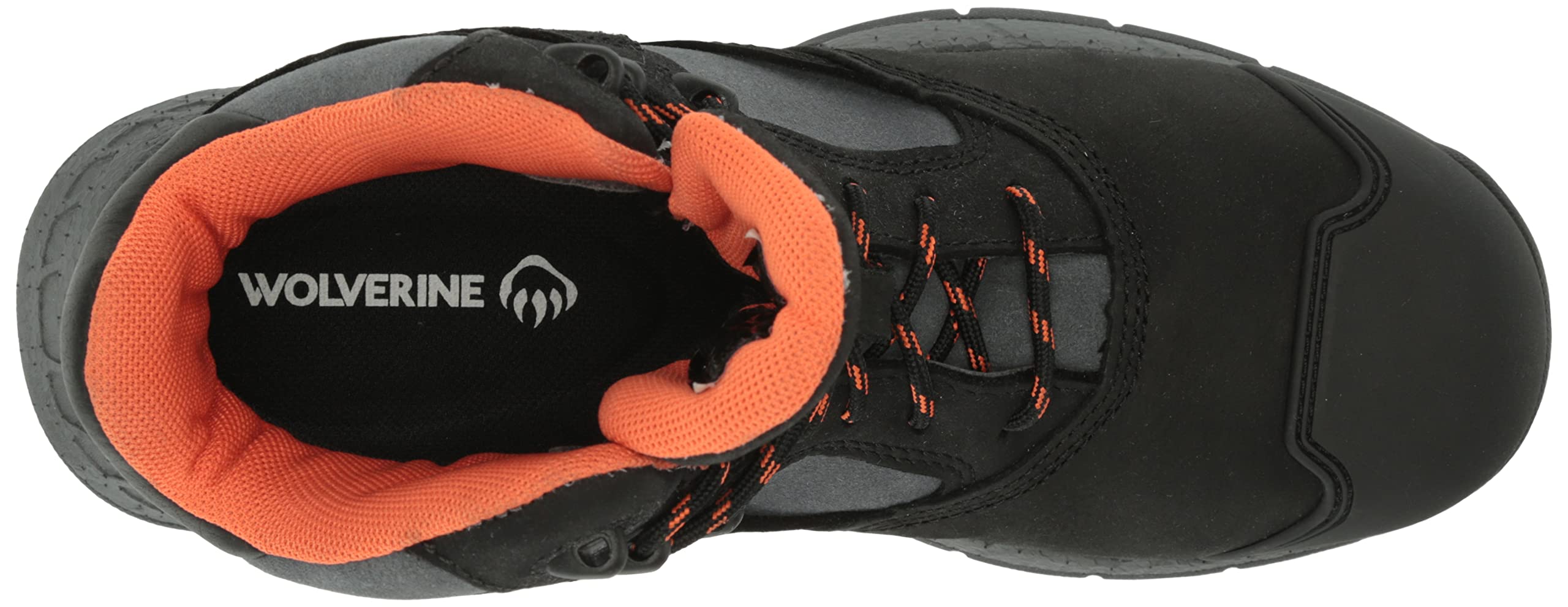 Wolverine Men's Rush Ultraspring Construction Boot - Steel Toe Work Boots for Safety & Comfort - Ideal for Construction, Landscaping & Heavy Duty Jobs