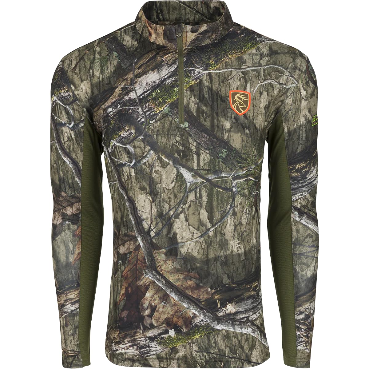 Drake Waterfowl Men's Performance 1/4 Zip Agion Active XL Long Sleeve Hunting Pullover - Lightweight Moisture-Wicking Quarter-Zip for Outdoor Hunting, Hiking & Cold Weather Activities