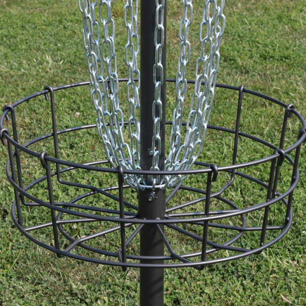Dynamic Discs Marksman Portable Disc Golf Basket - 15-Chain Lightweight Disc Golf Target with Tension Screws for Stability | Perfect for Backyard Practice, Park Training & Tournament Play | Precision Frisbee Golf Equipment for All Skill Levels