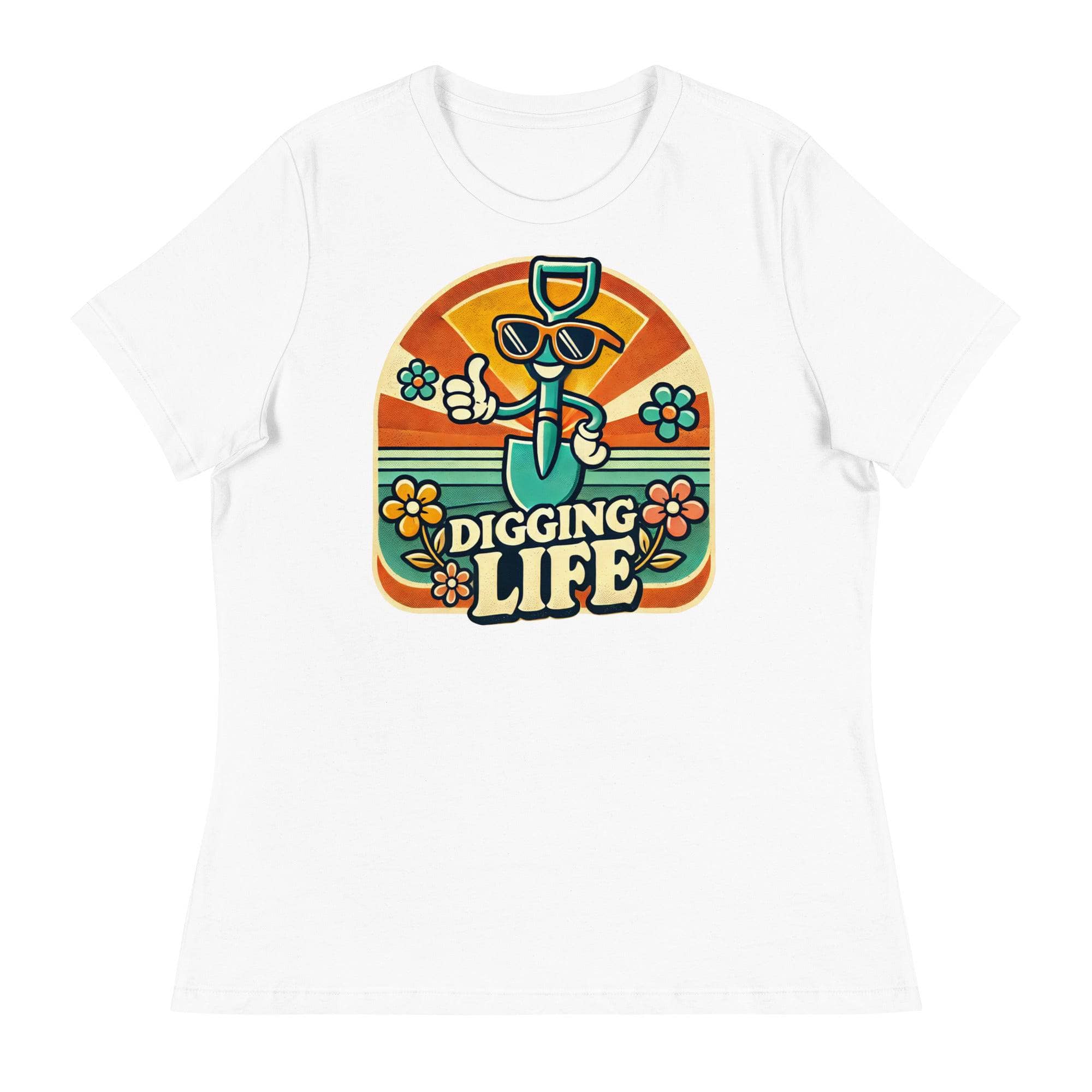 Digging Life Graphic T-Shirt for Men & Women - Comfortable Cotton Tee for Casual Wear, Outdoor Activities & Everyday Style